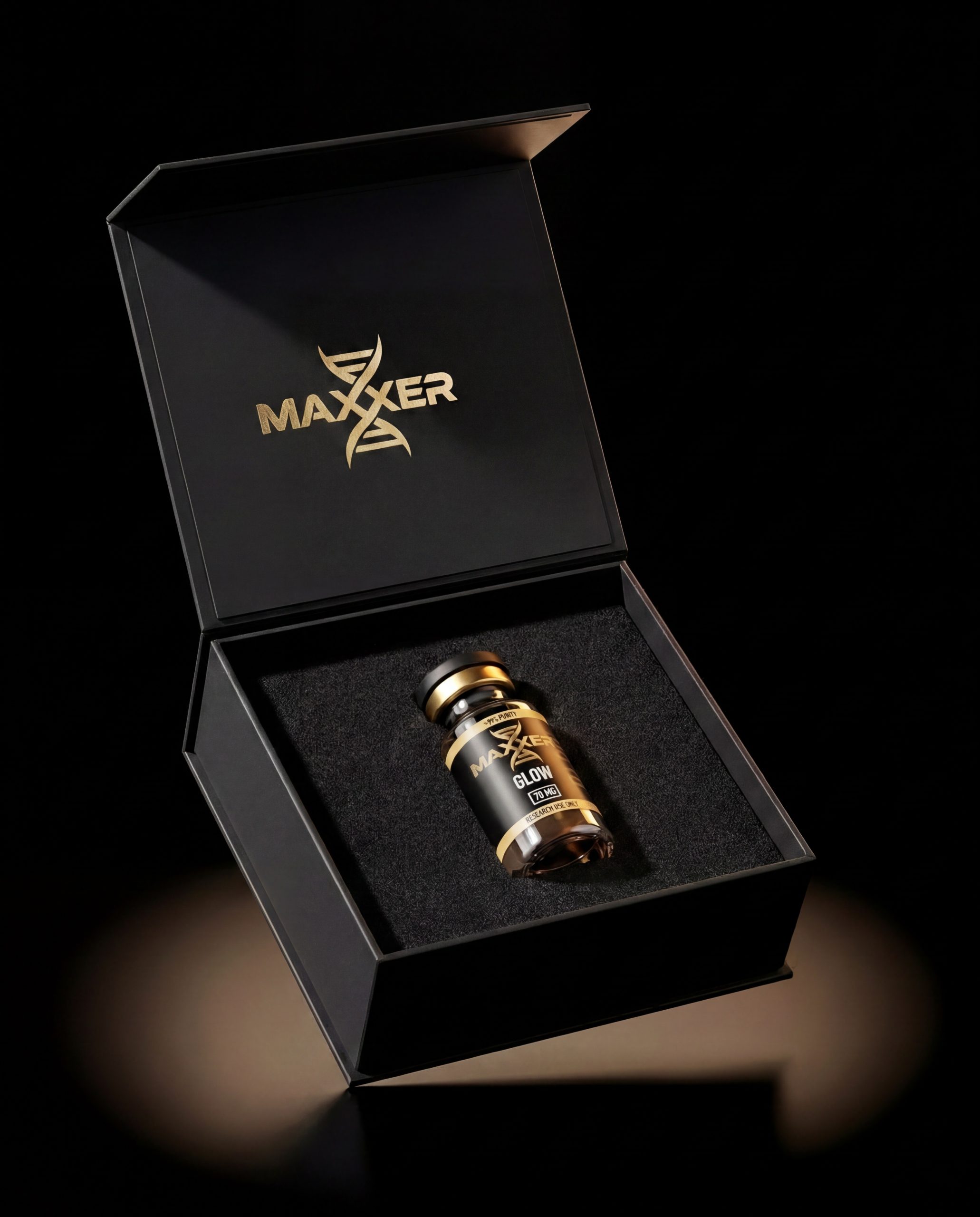 Maxxer Biotech Research box and vial